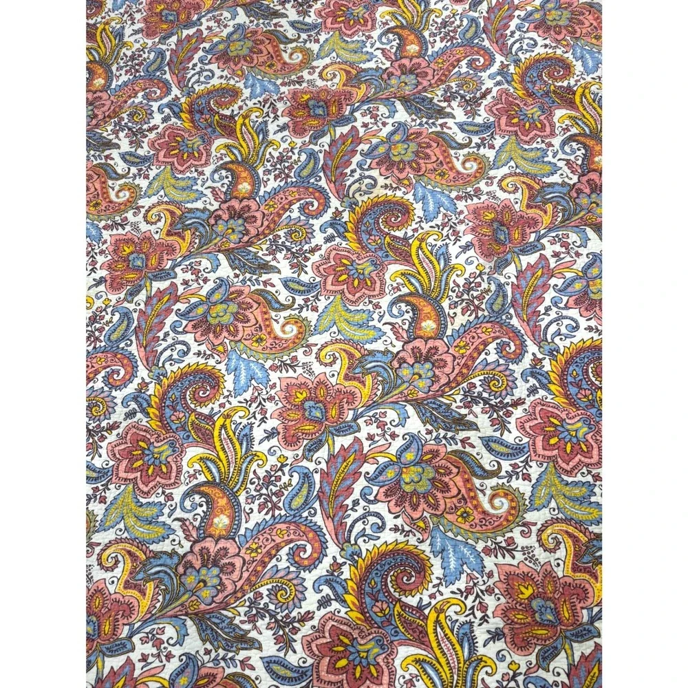 Dream At Home Reversible Paisley Floral Quilt Queen Boho Cottagecore Bedding